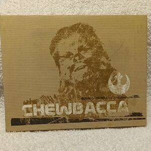 Star Wars Chewbacca Canvas Art - Tan and White